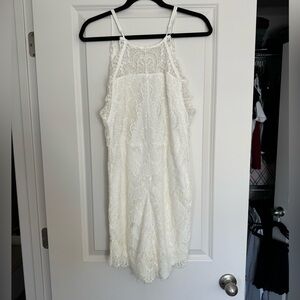 White Lace Free People Dress